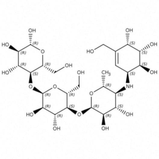 Acheter Acarbose en ligne - Illustration du comprimé et de la glycemic control