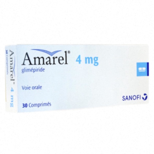 Acheter Amaryl - Illustration d'un comprimé de glimepiride