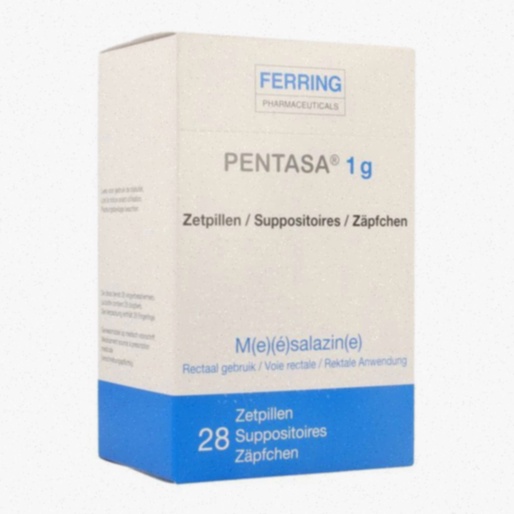 Acheter Pentasa - Illustration de capsule et tube digestif