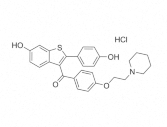 Raloxifene - comprimés et boîte de médicament