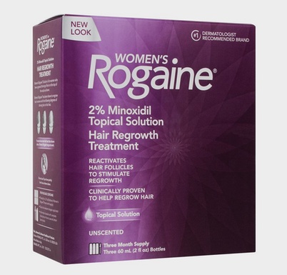 Commander Rogaine - flacon de minoxidil