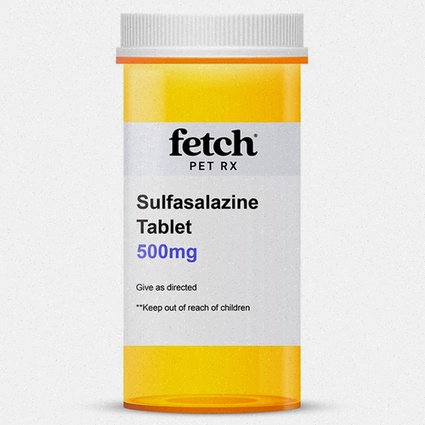 Acheter de la Sulfasalazine - Illustration de comprimés et analyse chimique