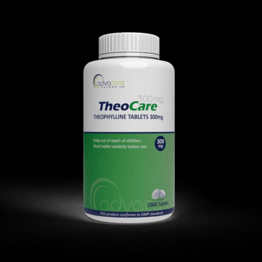 Acheter théophylline - Illustration d'un inhalateur et gélules