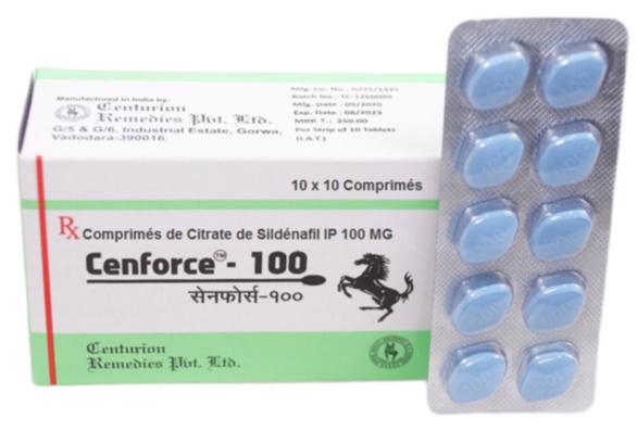 Acheter Cenforce - Capsules bleues avec logo