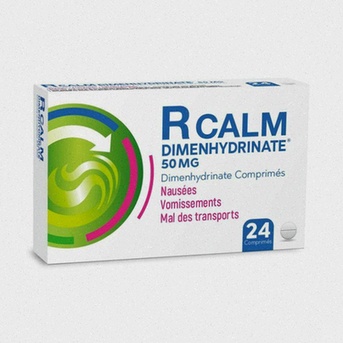Acheter Dimenhydrinate - Illustration d'un comprimé