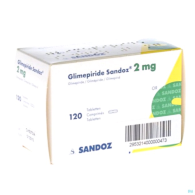 Glimepiride – Illustration du comprimé antidiabétique