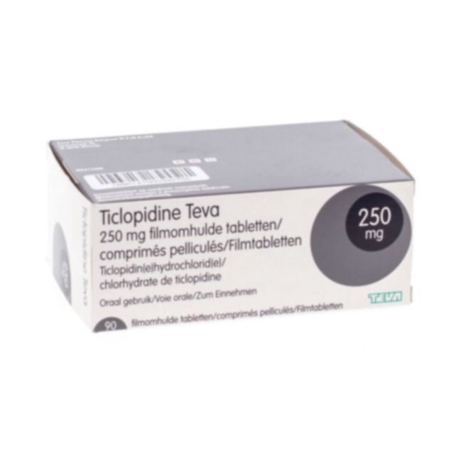 Acheter Ticlid en ligne - Illustration comprimé ticlopidine